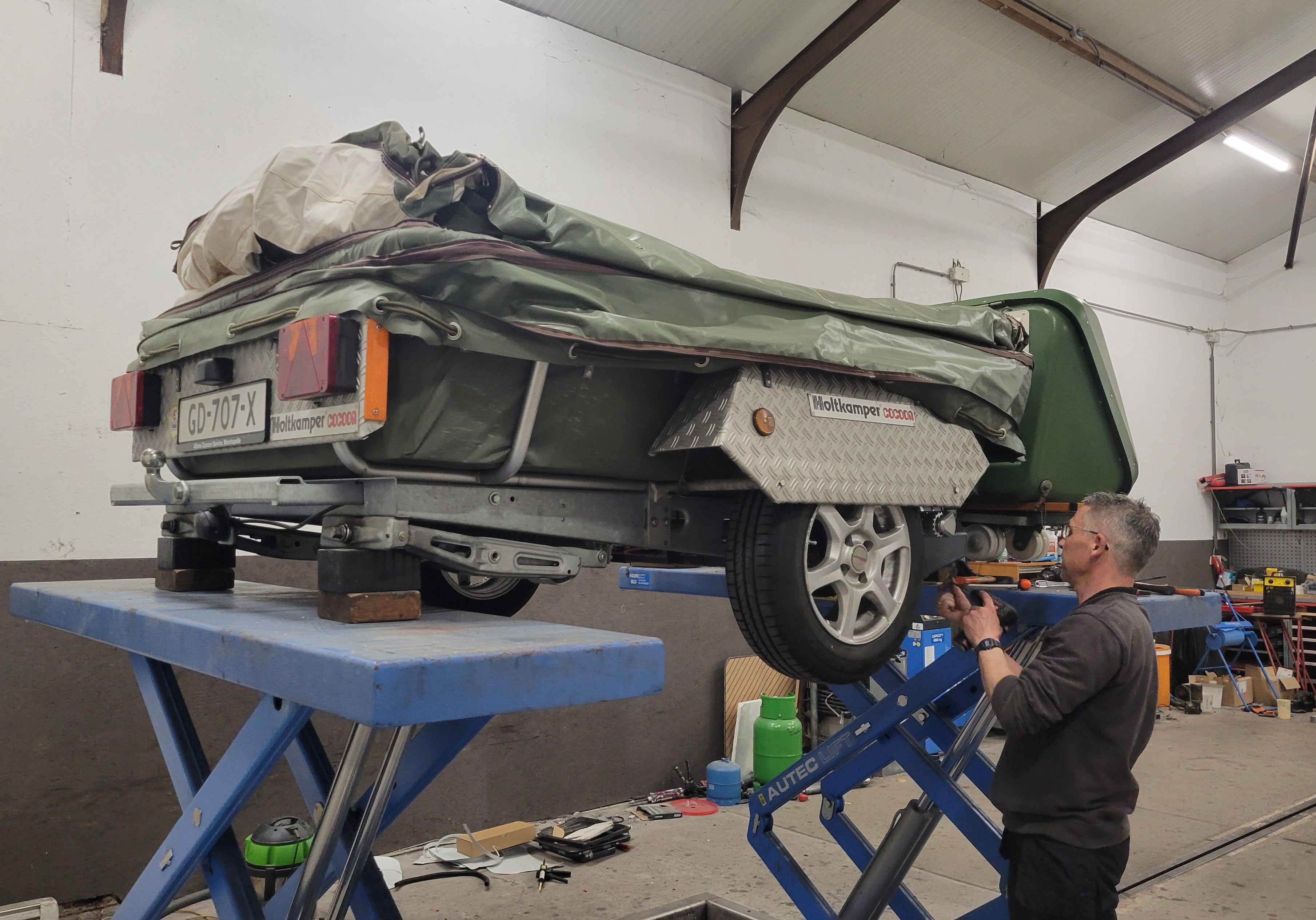 Wist u dat de mover ook geschikt is voor de vouwwagen!