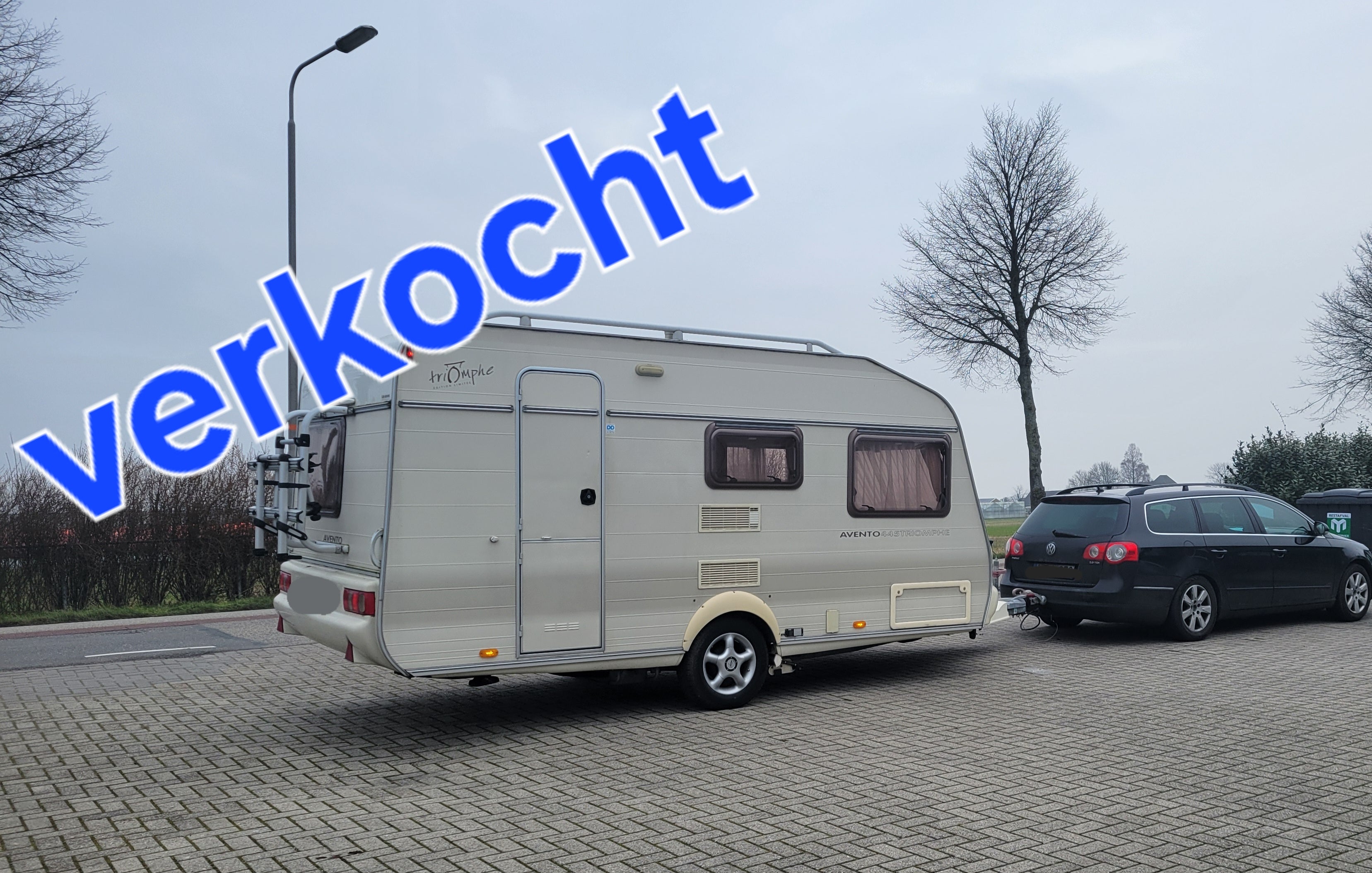 Avento Triomph caravan verkocht!