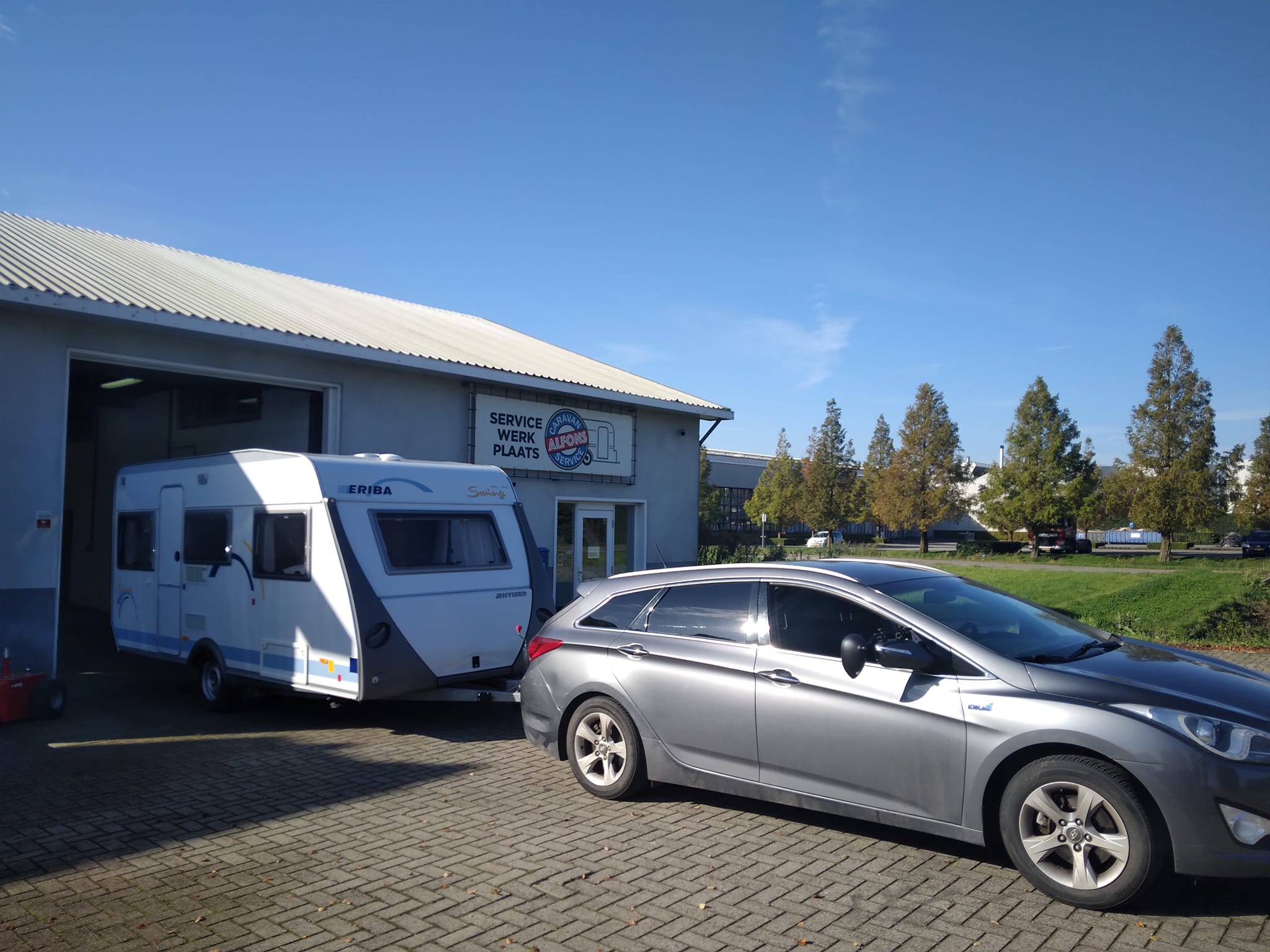 Eriba caravan verkocht en opgehaald.