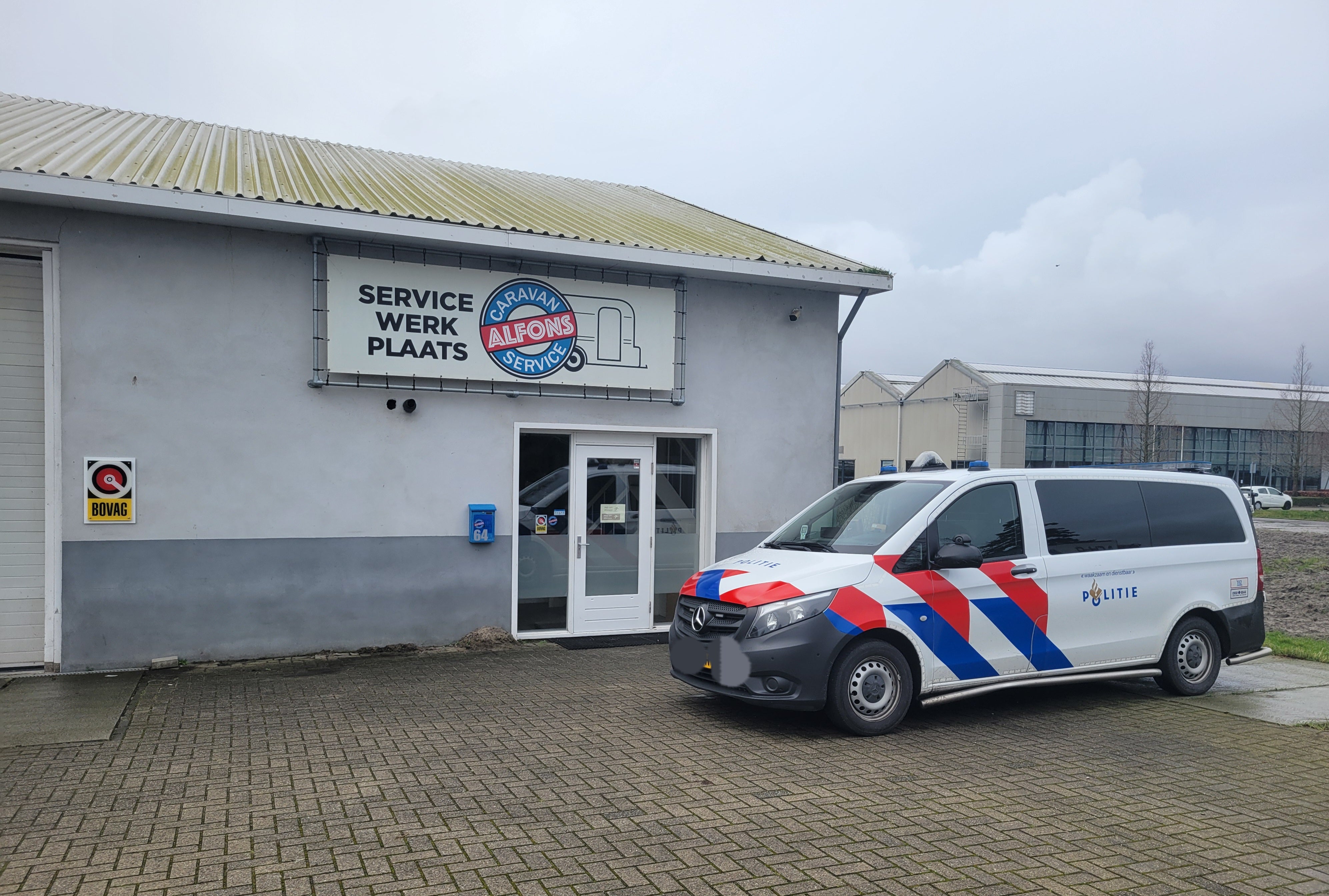 Politie op bezoek