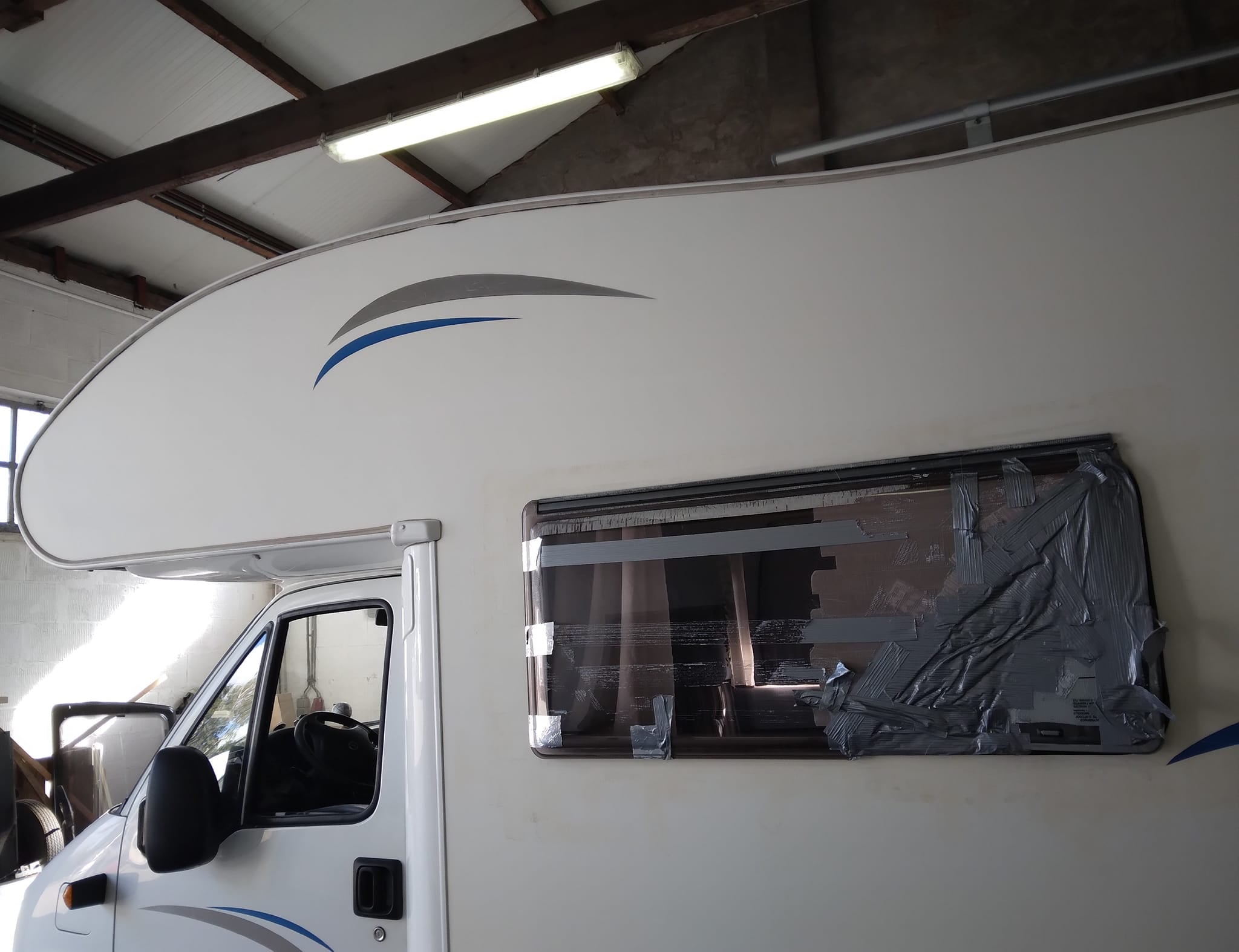 Camperraam vervangen